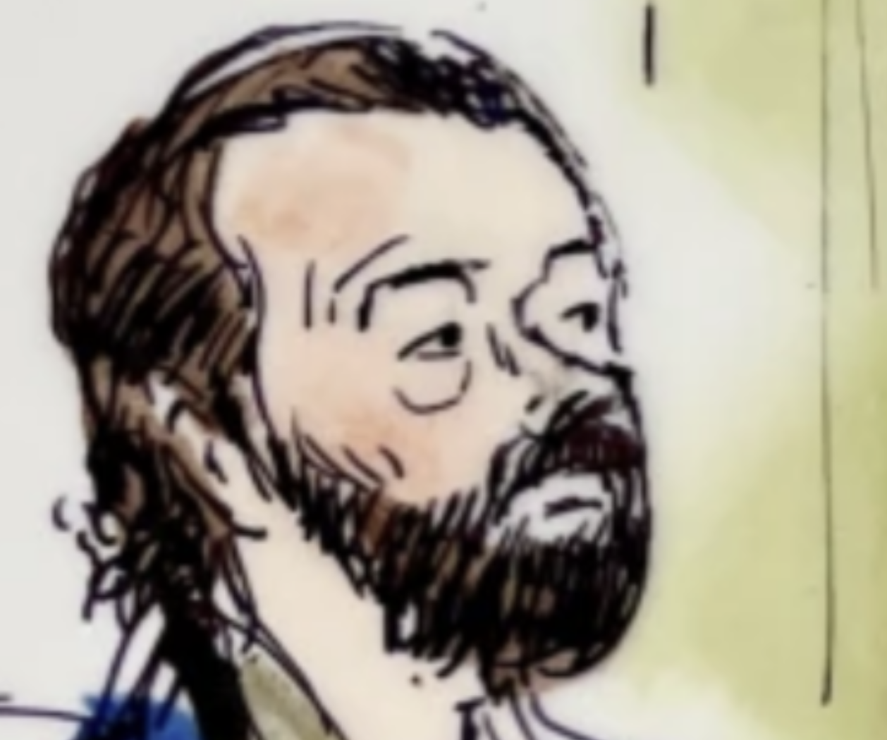Danny Masterson Court Sketch is the Best Meme Face Since Smugler