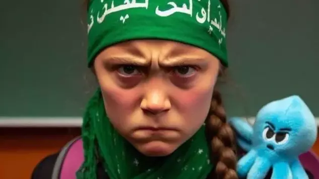 Greta Thunberg Turns Against the Jews, Accuses Them of Genocide, Defends Palestine