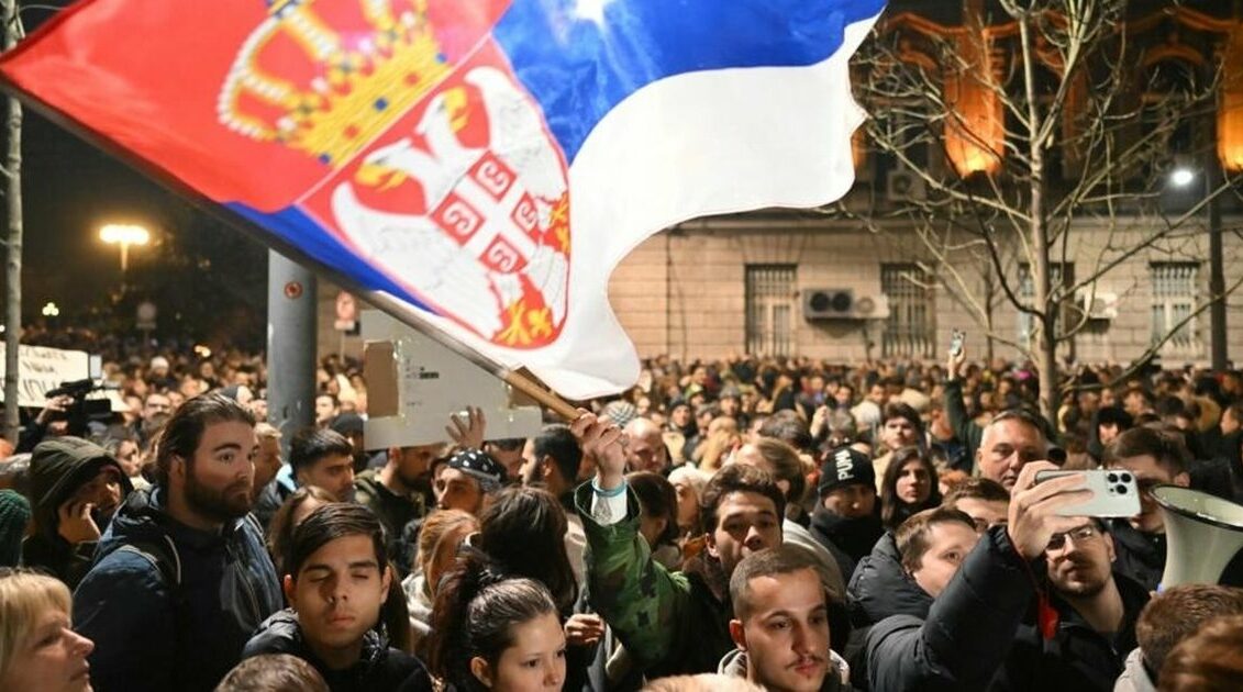 Serbia: Western Shills Keep Protesting, Say Elections Were Fake Because They Lost