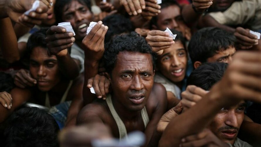 Indonesia: Students in North Sumatra Protest Against Their Country Getting Invaded by Rohingya