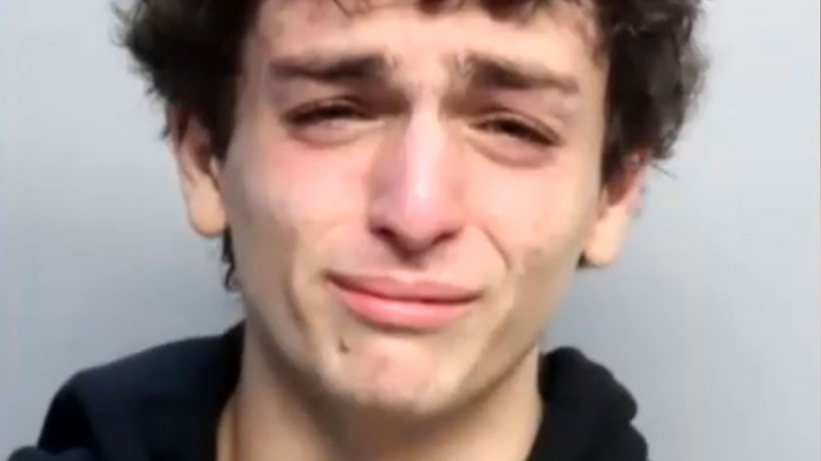 Florida: Son of Israeli Diplomat Cries in Mug Shot After Intentionally Driving Into Cop