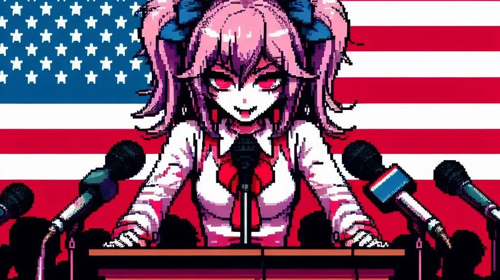 Anonymous Right-Wing Social Media Users with Cartoon Avatars Obliterating Democracy