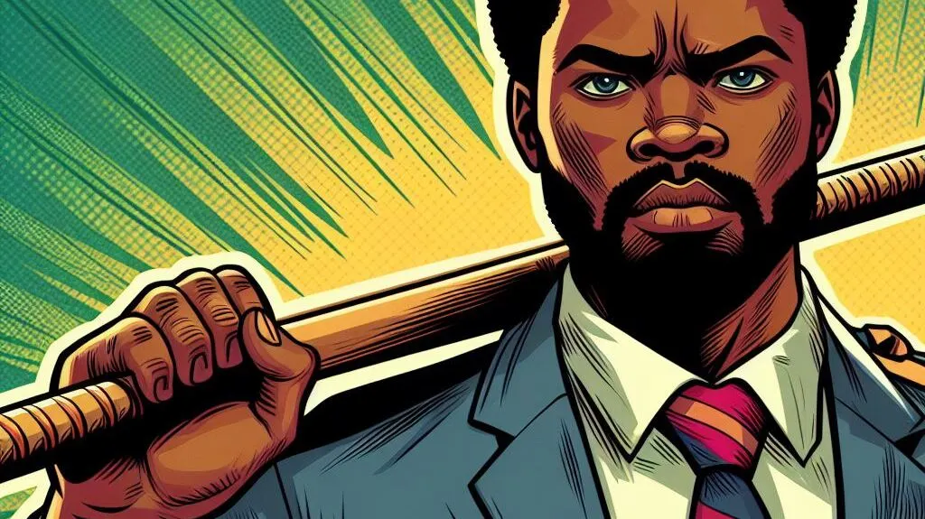 NYC: Madman Whacks Random Woman with Hockey Stick