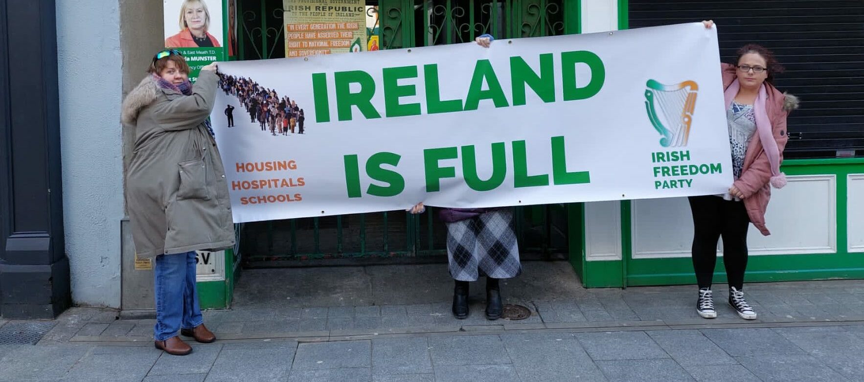 Ireland: Sinn Fein Sinks Hate Speech Bill, Changes Mind on Invaders