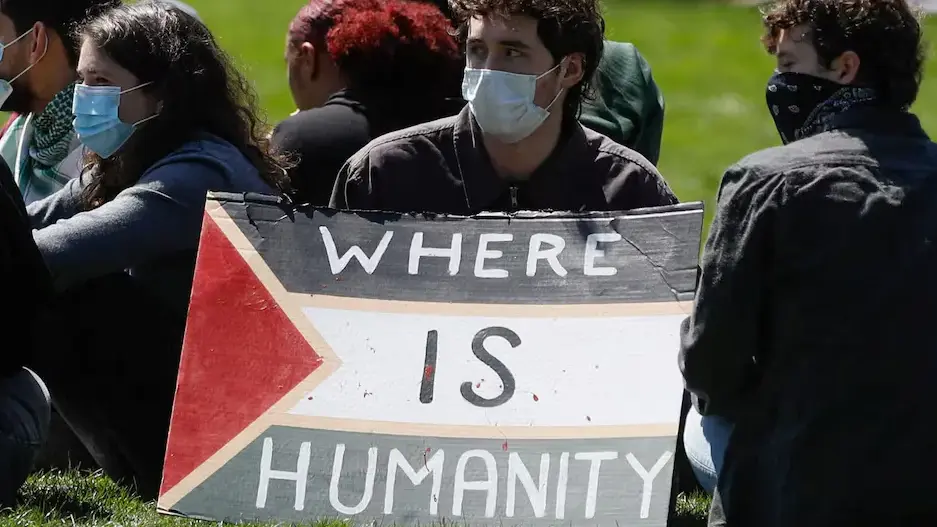 Students Not Backing Down After Clashing with Cops Over Gaza Solidarity Camps