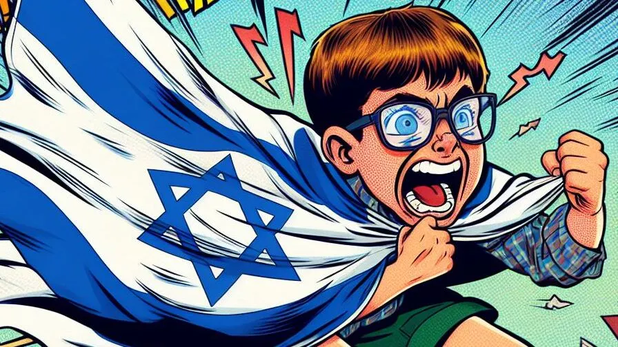 Paris: Pro-Genocide Protesters Wrapped in Israeli Flags Harass Students Calling for Ceasefire