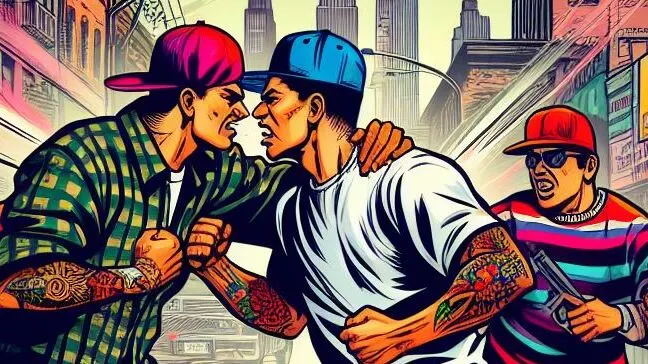 Watch: Migrants Fight Each Other with Bats, Belts, And Traffic Cones Outside NYC Hotel