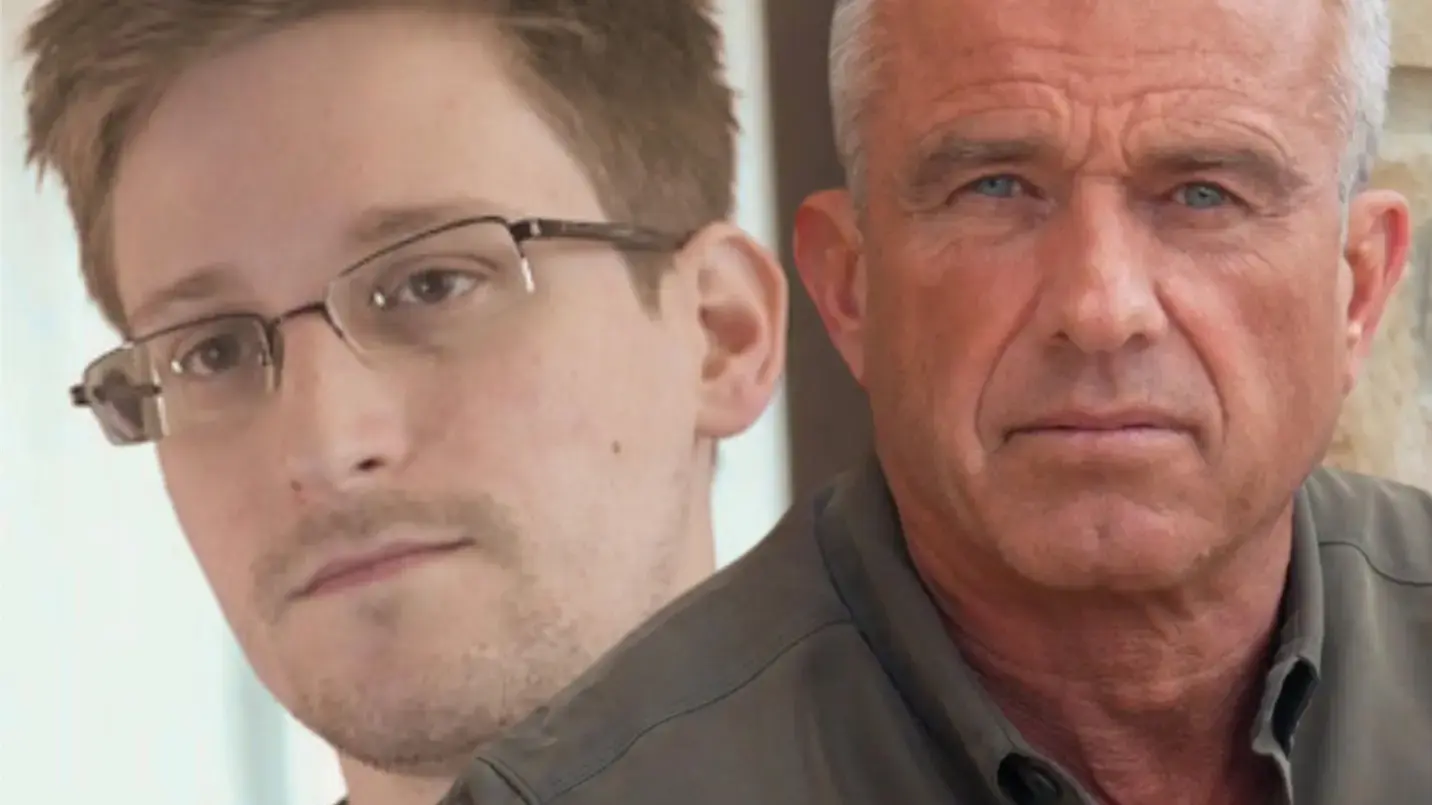 RFK Jr. Vows to Build a Statue to Edward Snowden When Elected