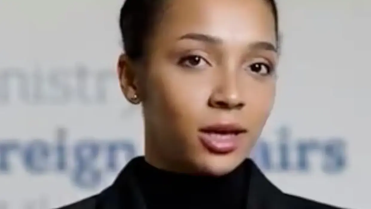 Hohols Using AI-Generated Negress Spokeswoman Amid Shortage of Living People