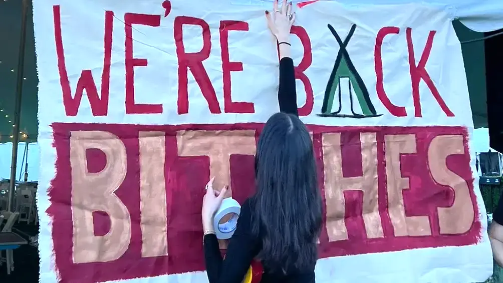 Columbia University Students Now Back with New Gaza Solidarity Encampment