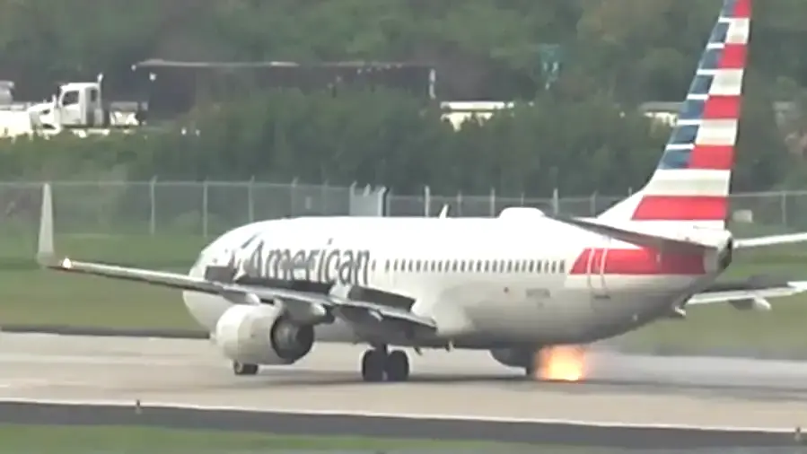 Watch: Boeing Plane’s Wheel Explodes at Florida Airport