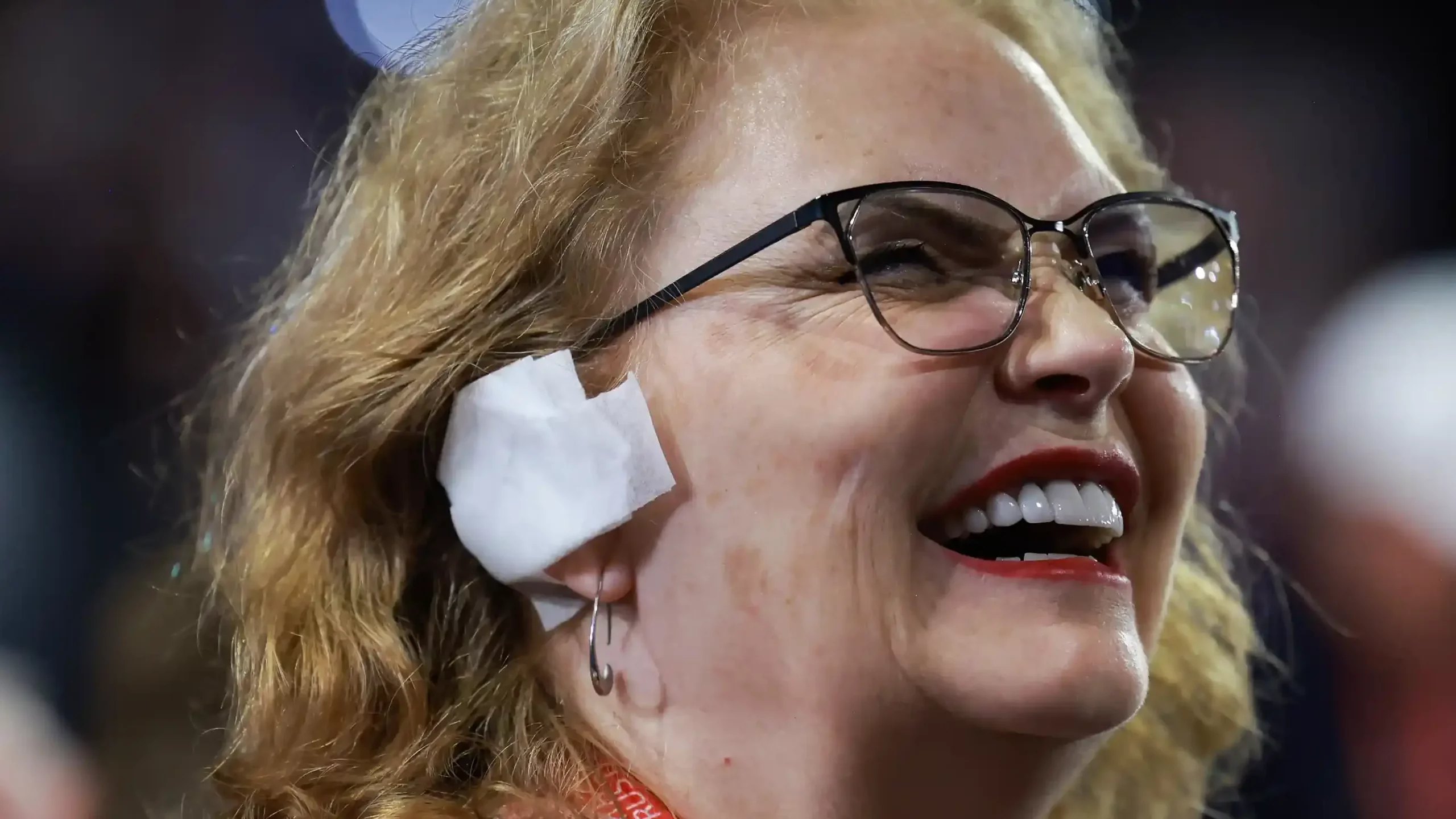 MAGA Boomers Now Wearing Fake Ear Bandages “In Solidarity”