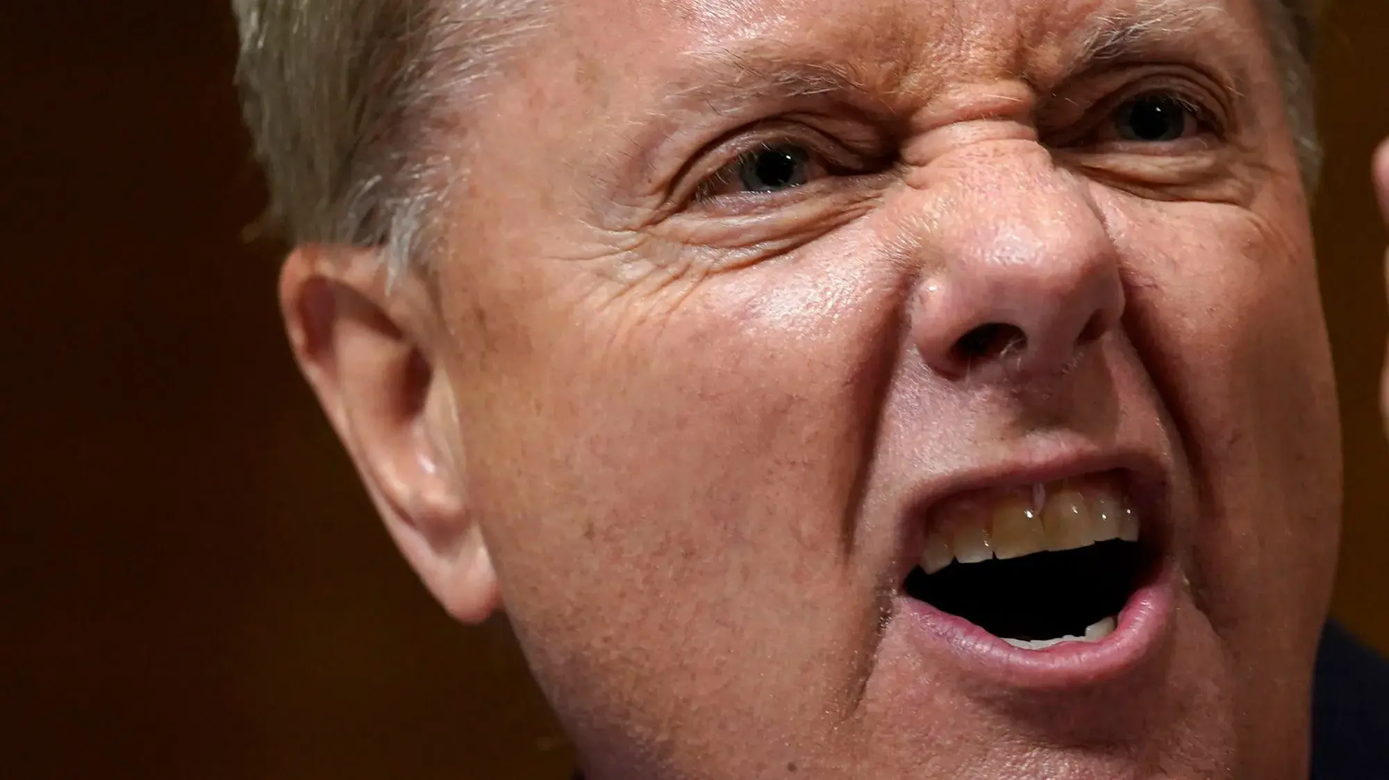 Sadistic Homosexual Lindsey Graham Tells Israel to Bomb Iran Unless Hamas Releases Hostages