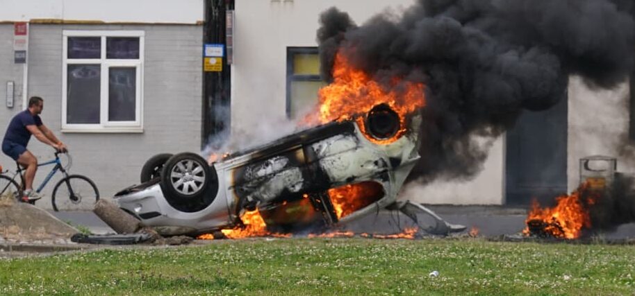 UK: 11-Year-Old Arrested for Participating in Anti-Stabbing Protest