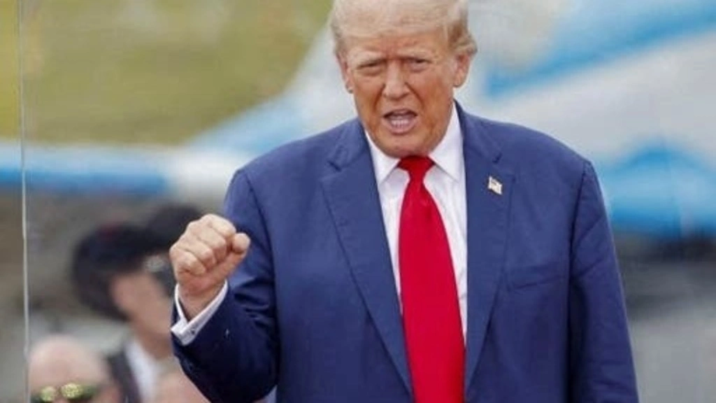 Watch: Trump Takes Stage Behind Bulletproof Glass in First Outdoor Rally Since Ear Scratch