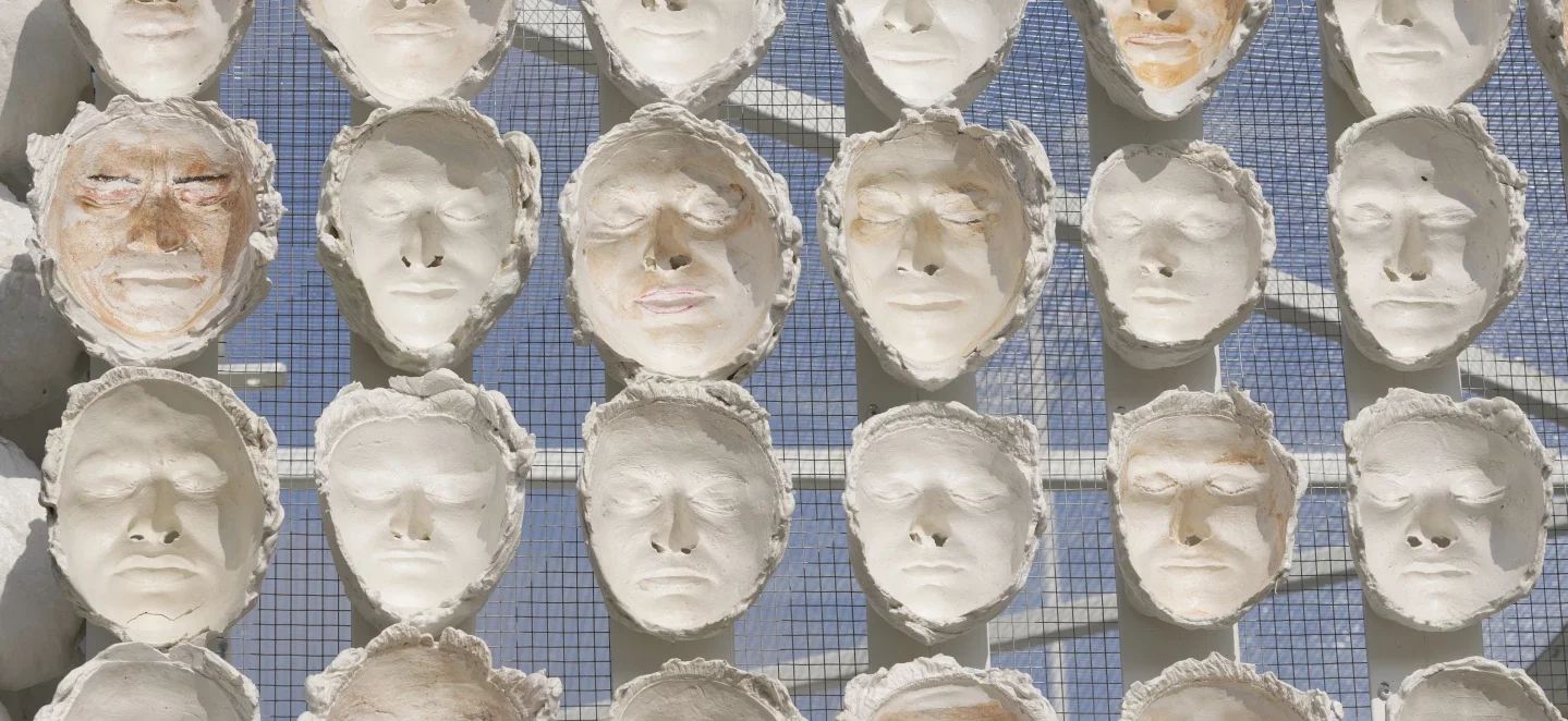 UK: Mexican “Artist” Puts Hundreds of Tranny Faces in Trafalgar Square