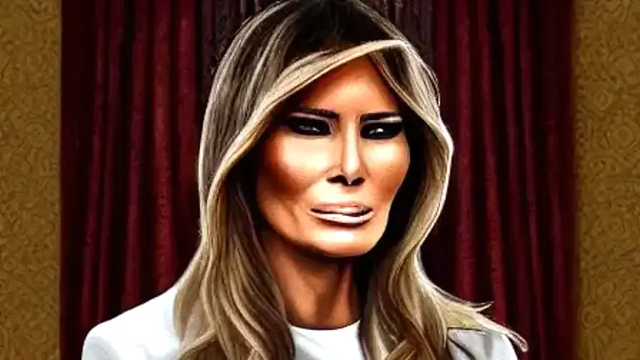 Vote MY VAGINA 2024: Freddy Krueger Looking Whore Melania Says There’s No Room for Compromise on Child Murder