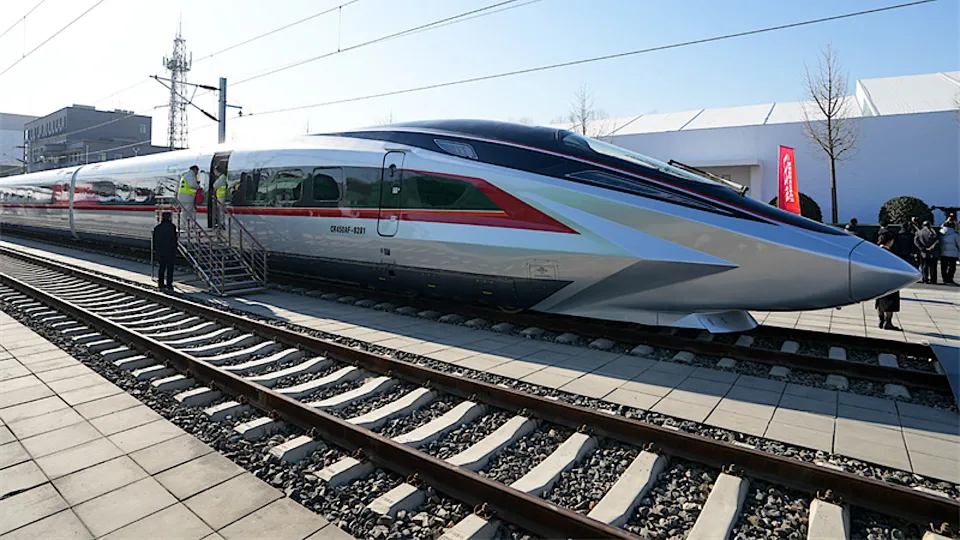 China Unveils 279mph Ultra-Train While Americans Continue to be Forced to Ride Shit-Trains with Woke Niggers