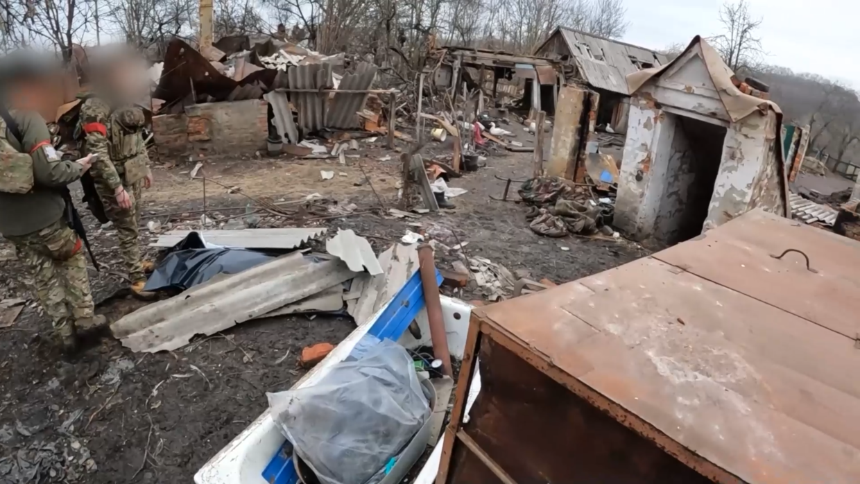 Wokeness in Action: Tranny Neo-Nazi Ukraine Military Raped and Killed Women in Kursk Village