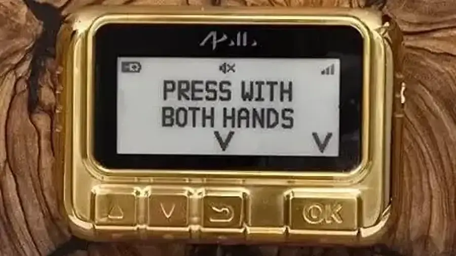 Israel Confirms Bibi Gave Trump a Mounted Gold-Plated Hezbollah Pager