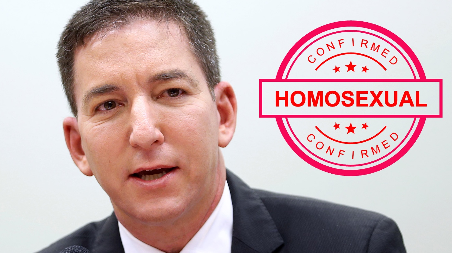 World Shocked to Find Out Woke Right Leader Glenn Greenwald is a Gay
