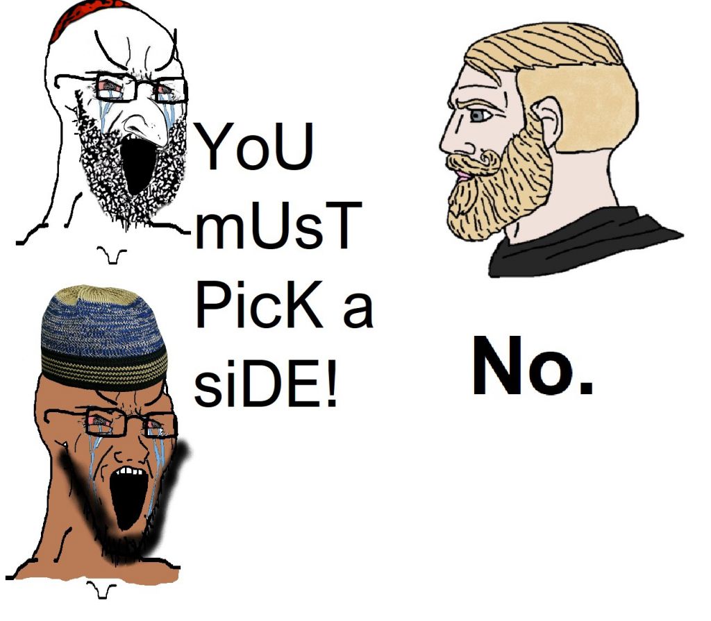 If You “Don’t Pick a Side” in the Israel vs. Islam Conflict, You’re Siding with the Jews
